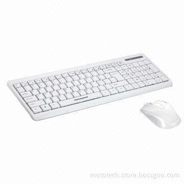 2.4GHz Wireless Mouse Splash-proof Multimedia Keyboard Combo